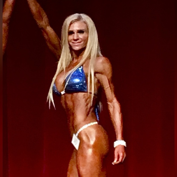 CJ Bikini competition suit worn 1x - Picture 7 of 9